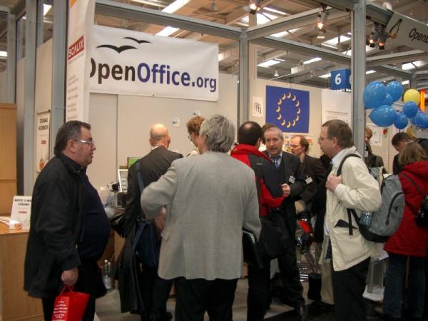 Der OpenOffice.org-Messestand